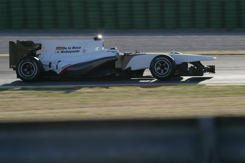Test Valencia primi km, Pedro de la Rosa, BMW Sauber C29